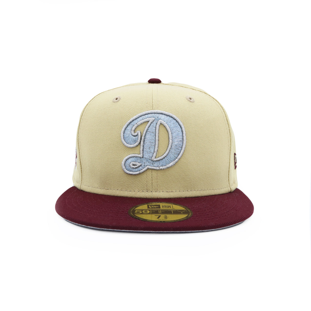 Los Angeles Dodgers Maroon Silver 59FIFTY