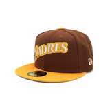 Brown San Diego Padres Tiramisu 59FIFTY Fitted