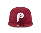 Philadelphia Phillies Maroon 59FIFTY Fitted