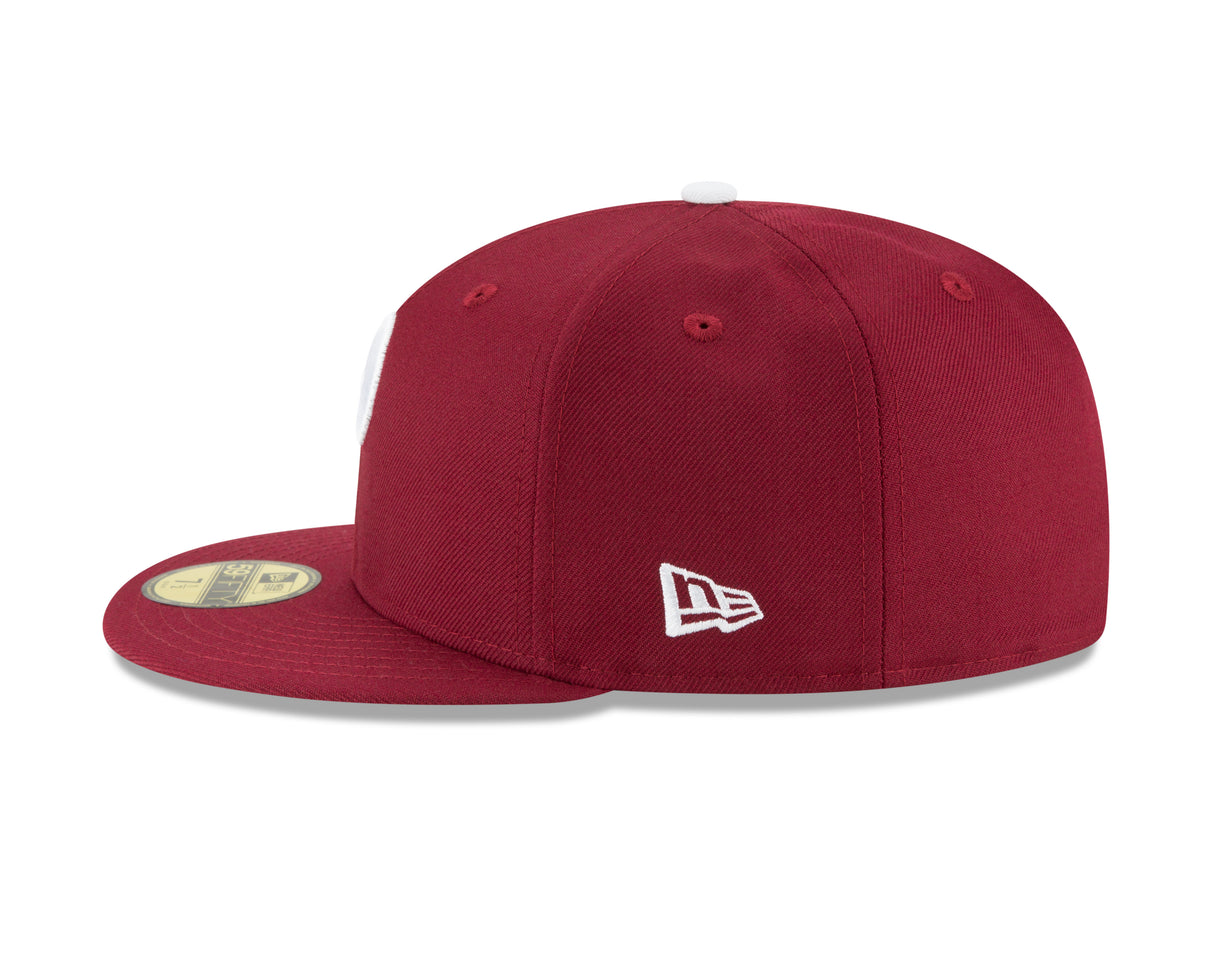 Philadelphia Phillies Maroon 59FIFTY Fitted