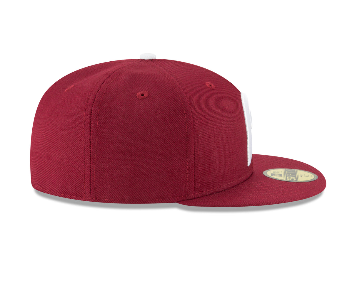 Philadelphia Phillies Maroon 59FIFTY Fitted