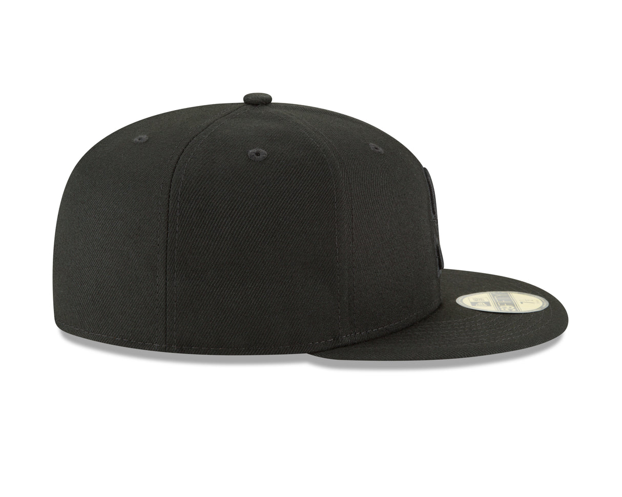 Seattle Mariners Black on Black 59FIFTY Fitted