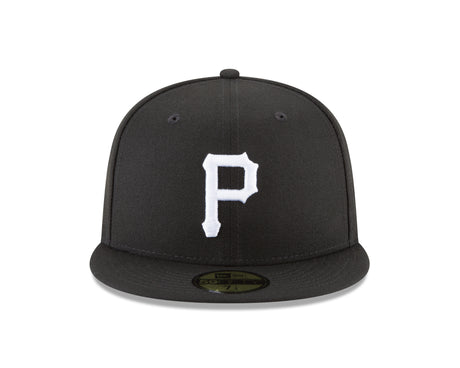 Pittsburgh Pirates Black and White 59FIFTY Fitted