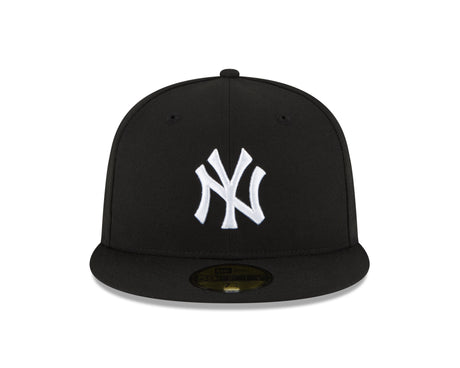 New York Yankees Black and White Basic 59FIFTY Fitted