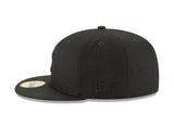 Chicago Cubs Blackout Basic 59FIFTY Fitted