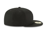 Chicago Cubs Blackout Basic 59FIFTY Fitted