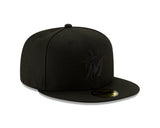 Miami Marlins 2019 Blackout Basic 59FIFTY Fitted