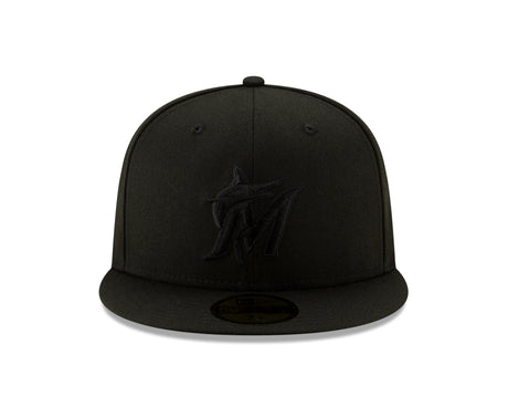 Miami Marlins 2019 Blackout Basic 59FIFTY Fitted