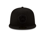 Milwaukee Brewers Black on Black 59FIFTY