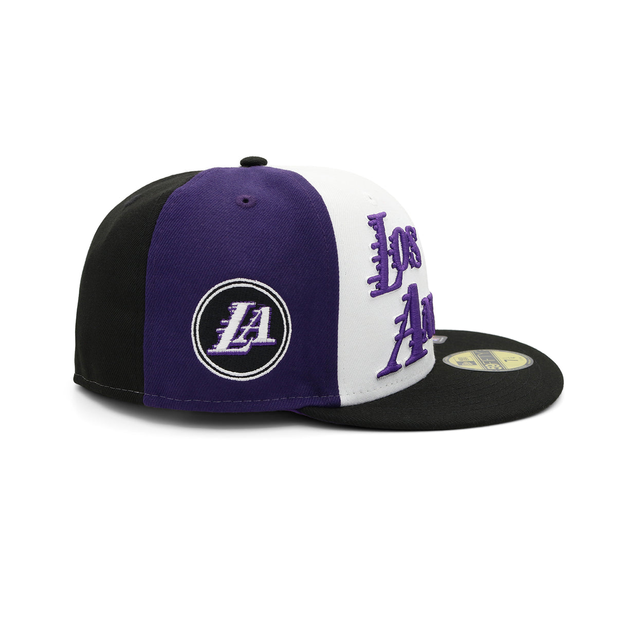 Los Angeles Lakers Purple Split 59FIFTY Fitted