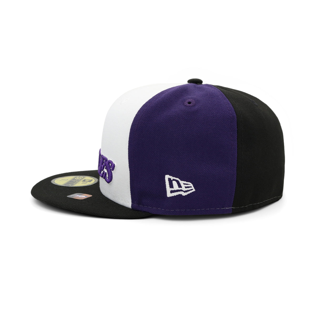 Los Angeles Lakers Purple Split 59FIFTY Fitted