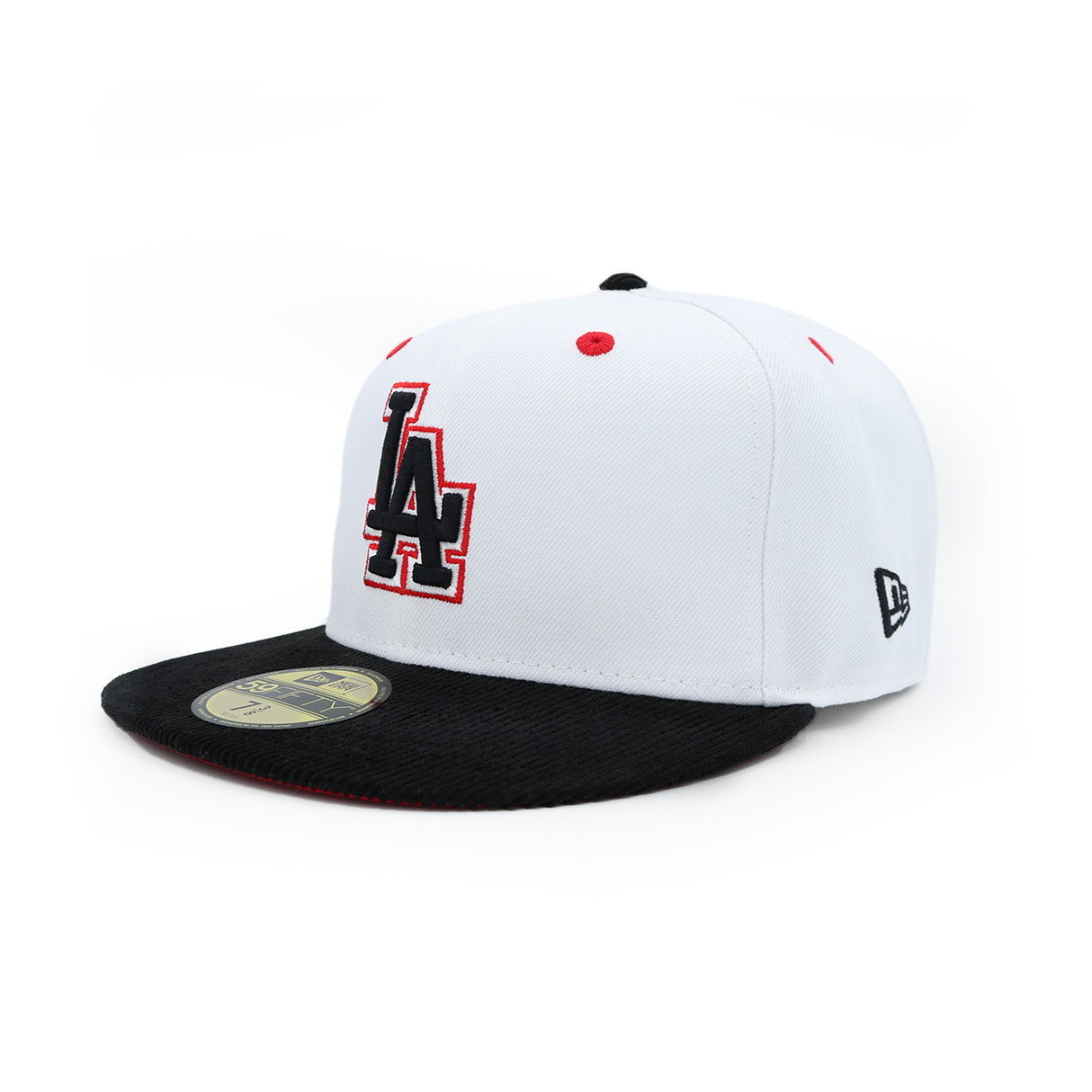 Los Angeles Dodgers Red Outline Cord 59FIFTY