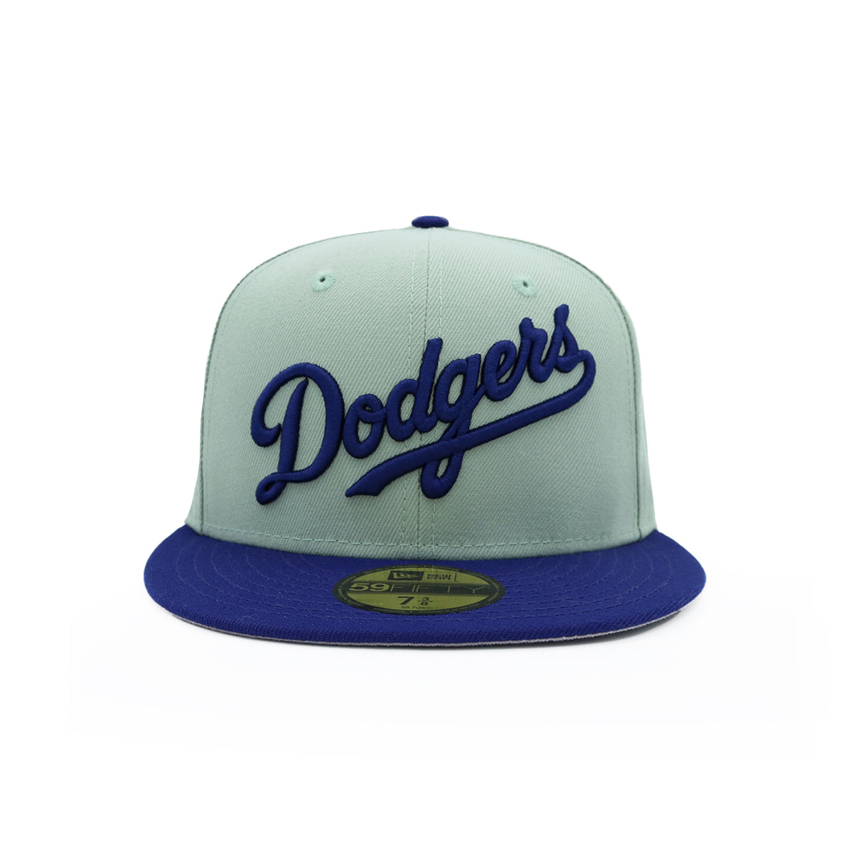 Los Angeles Dodgers Sage Blue Script 59Fifty Fitted