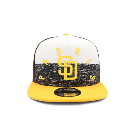 San Diego Padres Yellow Trucker 9FIFTY Snapback