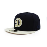 Los Angeles Dodgers Gold D Navy 59FIFTY Fitted