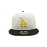 Los Angeles Dodgers Lemon Cream 59FIFTY Fitted