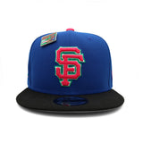 San Francisco Giants Big League Chew Blue Pink 9FIFTY Snap Back