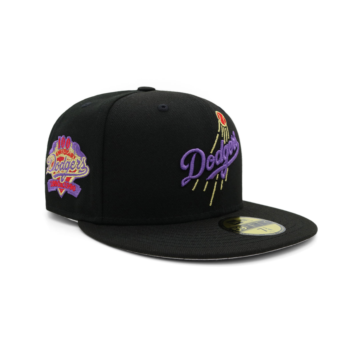 Los Angeles Dodgers Purple Heat 59FIFTY Fitted