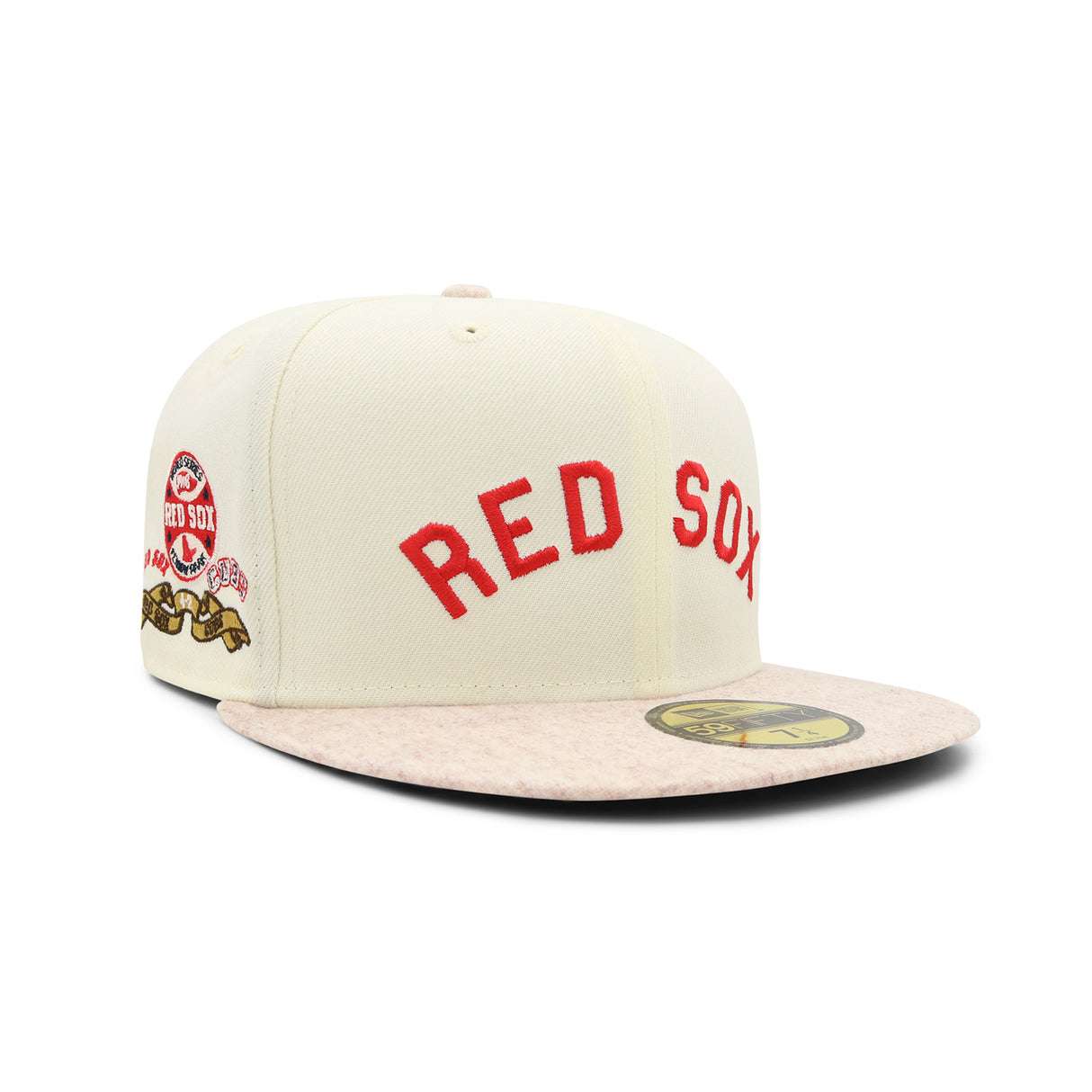 Boston Red Sox Heather Cream 59FIFTY Fitted