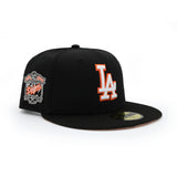 Los Angeles Dodgers Black Flame 59FIFTY Fitted