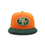 San Francisco 49ers Forest Orange Cord 59FIFTY Fitted