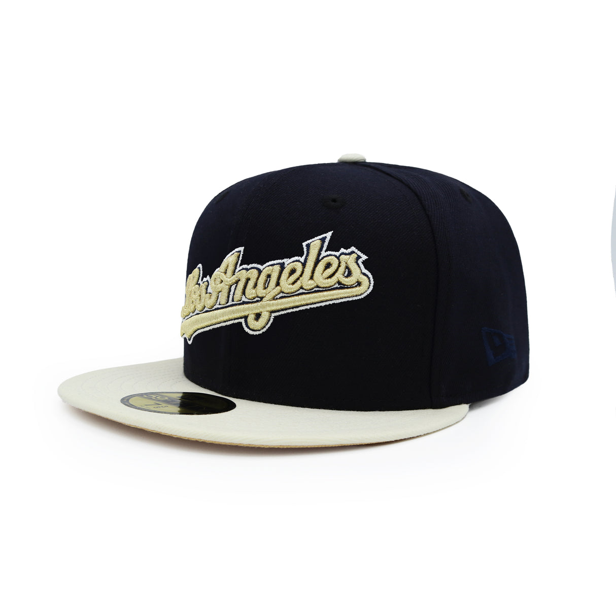 Los Angeles Dodgers Gold Script Navy 59FIFTY Fitted