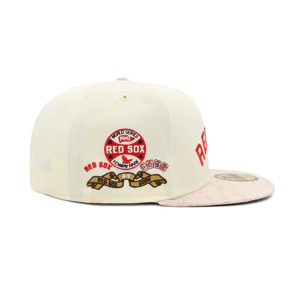 Boston Red Sox Heather Cream 59FIFTY Fitted