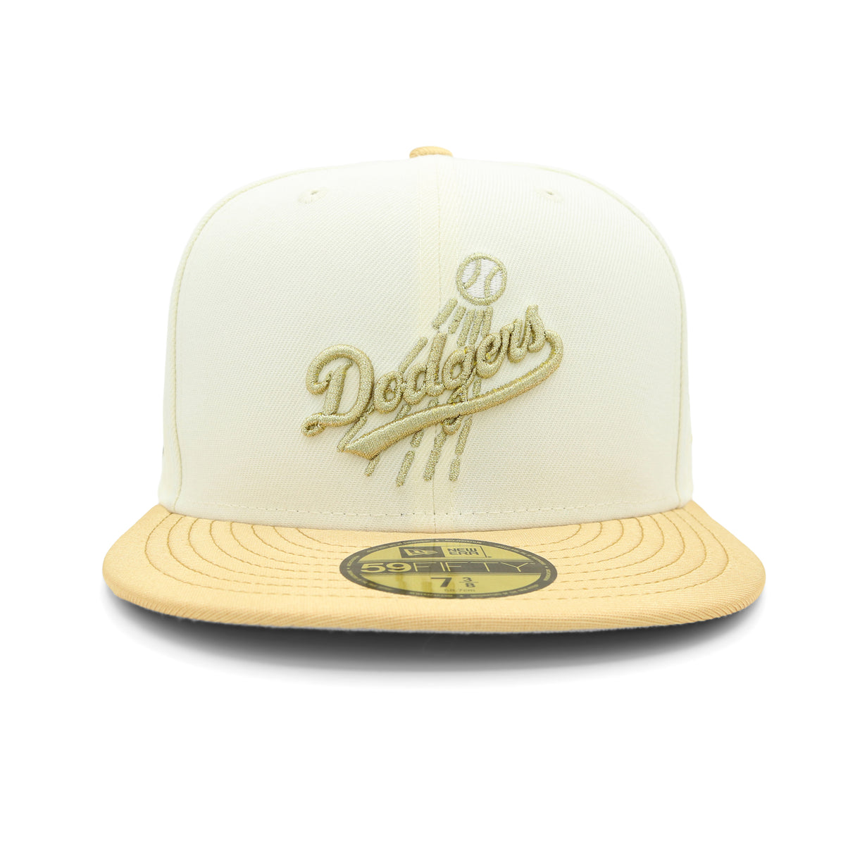 Los Angeles Dodgers Gold Era Script 59FIFTY Fitted