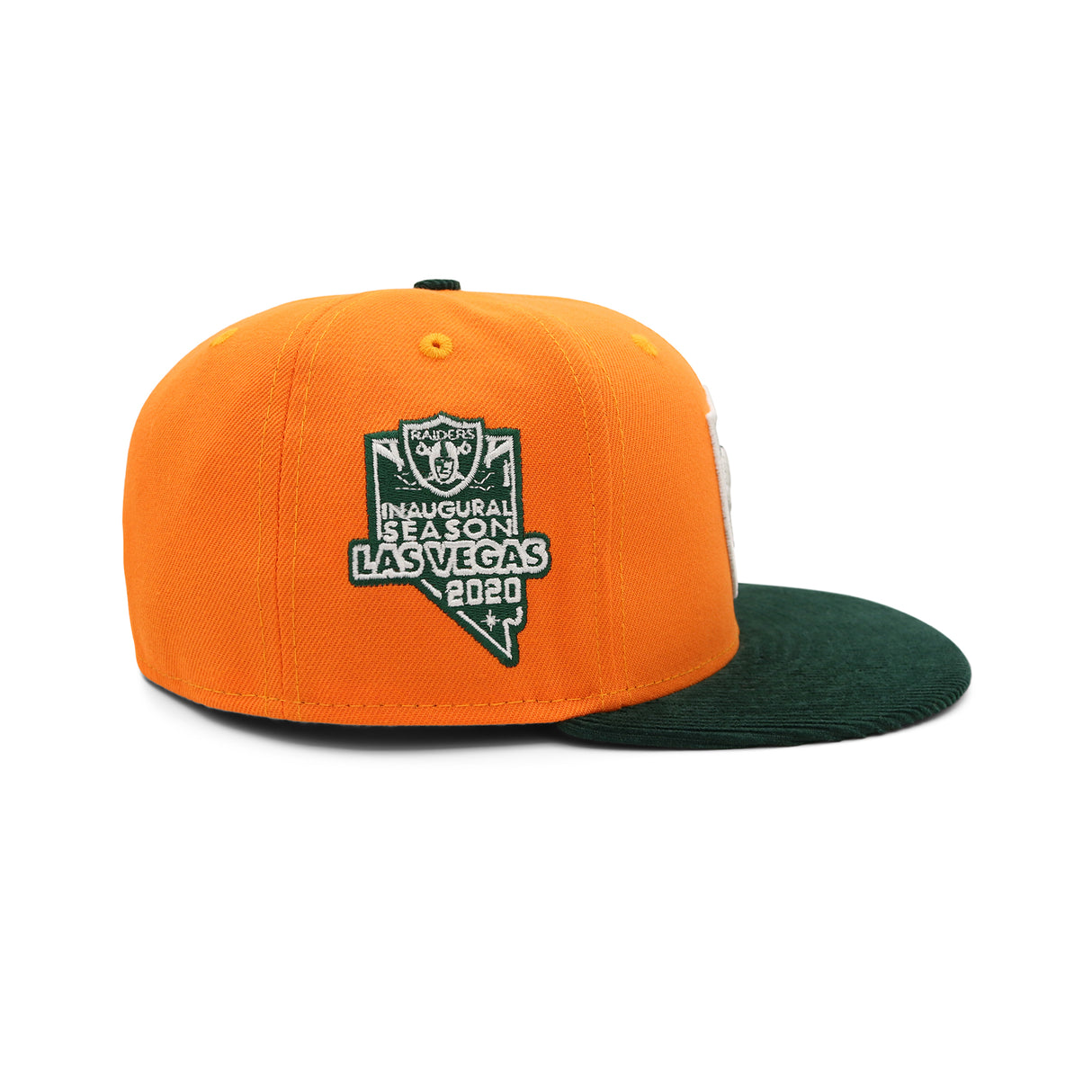 Las Vegas Raiders Orange Forest Cord 59FIFTY Fitted