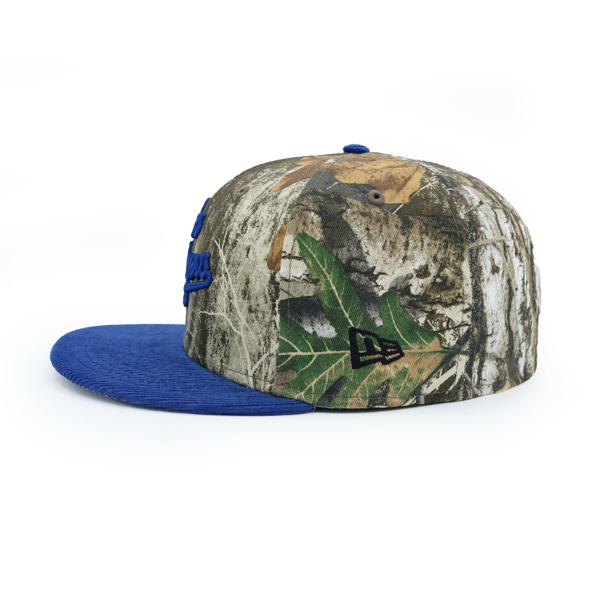 Los Angeles Dodgers Blue Cord Real Tree Camo 59FIFTY Fitted