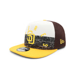 San Diego Padres Yellow Trucker 9FIFTY Snapback