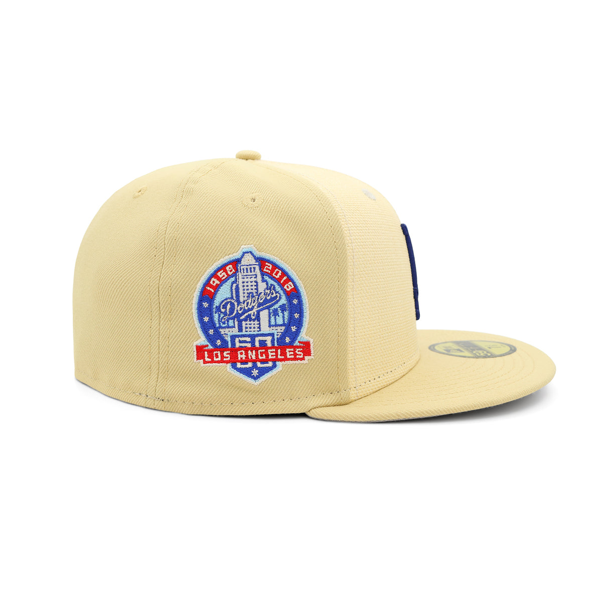 Los Angeles Dodgers Two Tone Canvas 59FIFTY Fitted