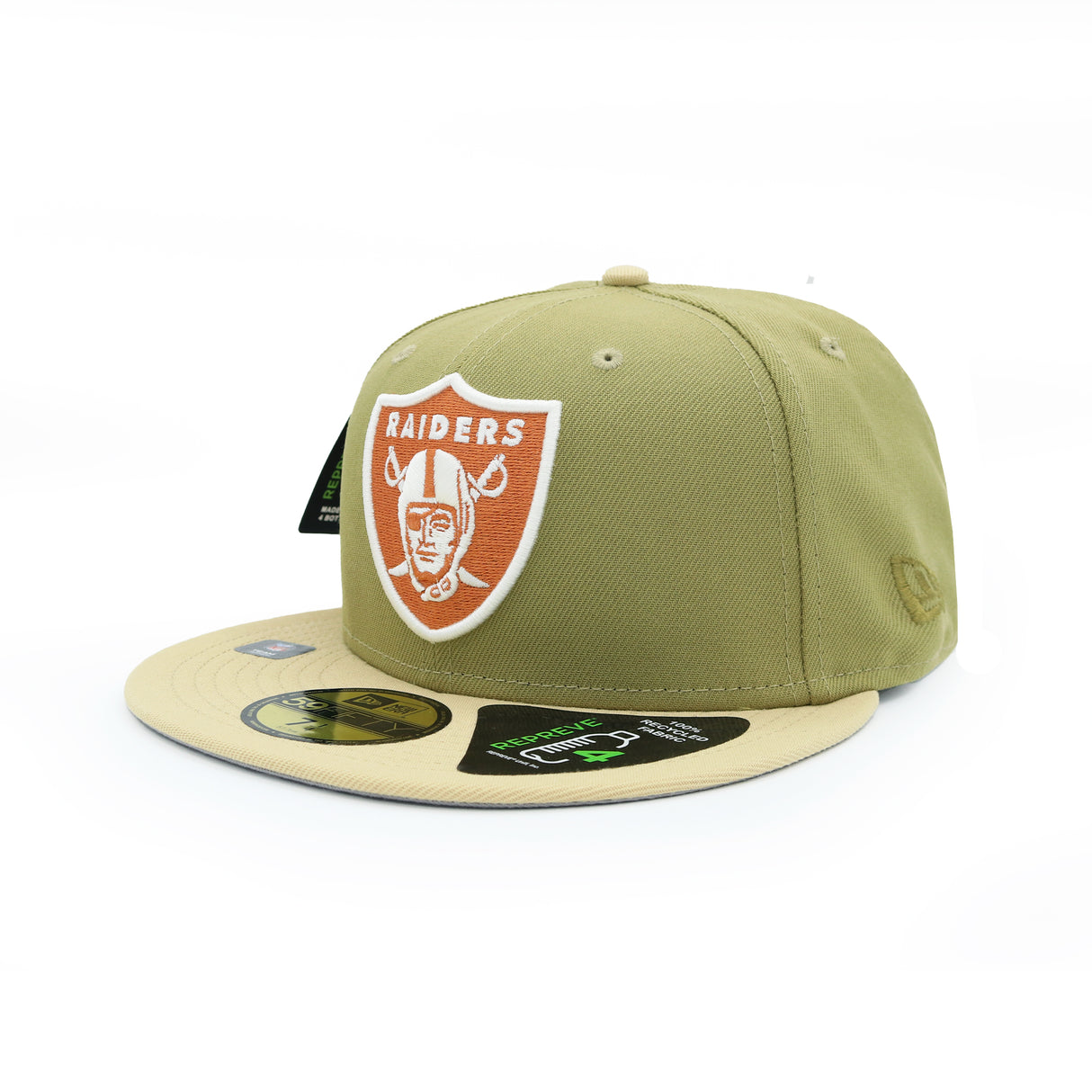 Las Vegas Raiders Repreve Moss Green 59FIFTY