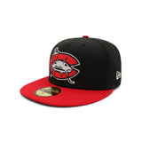 Carolina Mudcats Team Colors 59FIFTY Fitted MINOR LEAGUE