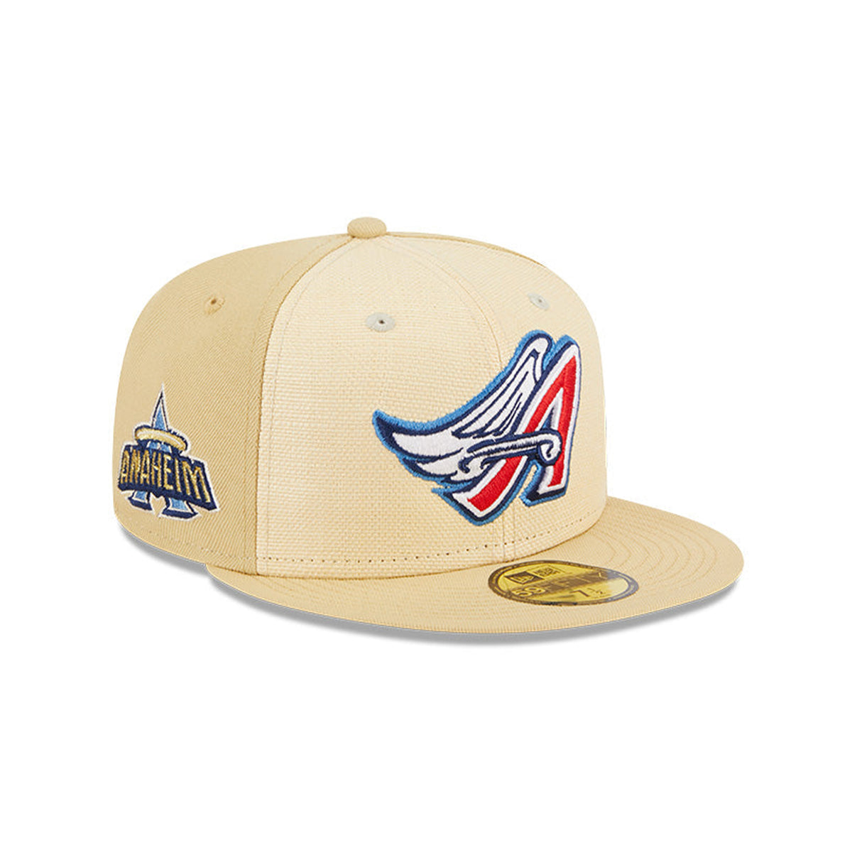 Los Angeles Anaheim Angels Raffia Front Vegas Gold Edition 59FIFTY