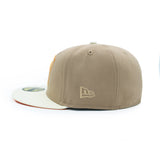 Los Angeles Anaheim Angels Orange Khaki 59FIFTY Fitted