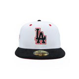 Los Angeles Dodgers Red Outline Cord 59FIFTY