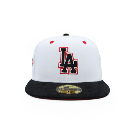 Los Angeles Dodgers Red Outline Cord 59FIFTY