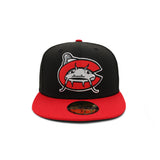 Carolina Mudcats Team Colors 59FIFTY Fitted MINOR LEAGUE