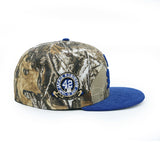 Los Angeles Dodgers Blue Cord Real Tree Camo 59FIFTY Fitted