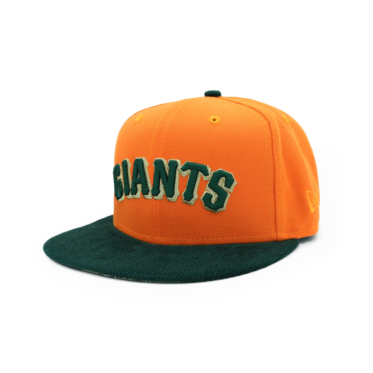 San Fransisco Giants Orange and Forest Corduroy Camo 59FIFTY