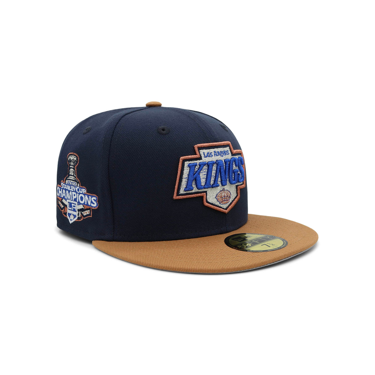 Los Angeles Kings Bronze Navy 59FIFTY Fitted