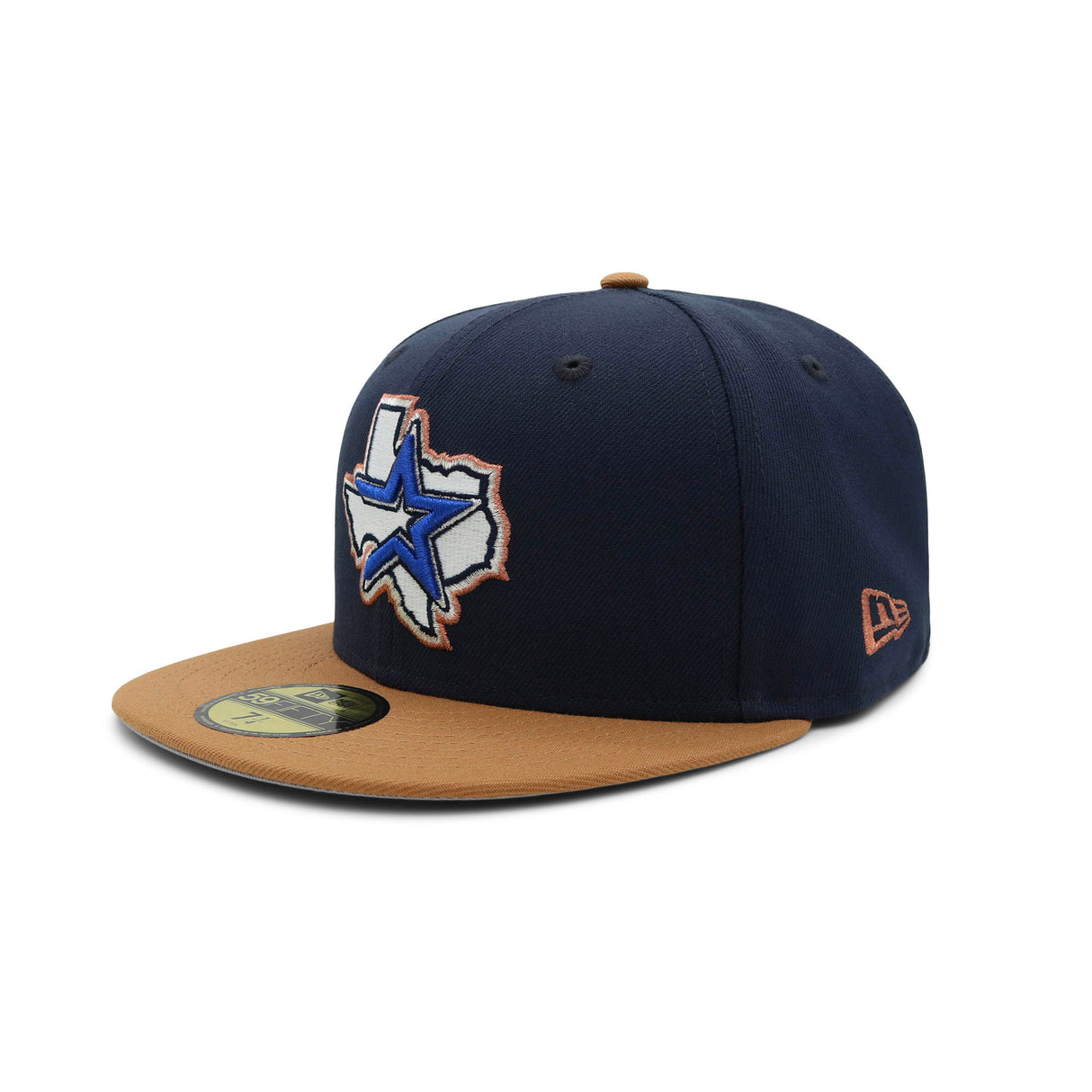 Houston Astros Bronze Navy 59FIFTY Fitted