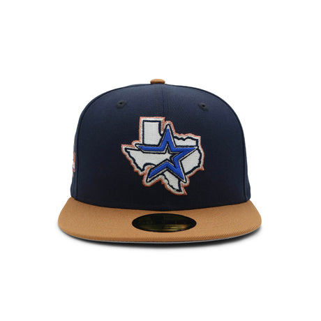 Houston Astros Bronze Navy 59FIFTY Fitted