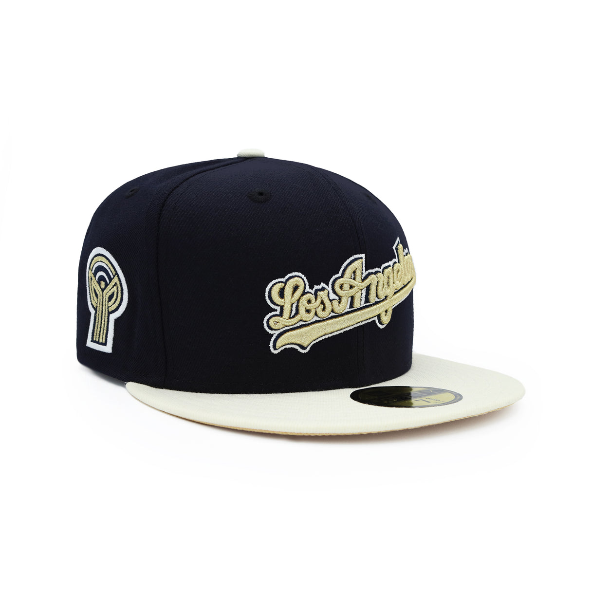 Los Angeles Dodgers Gold Script Navy 59FIFTY Fitted