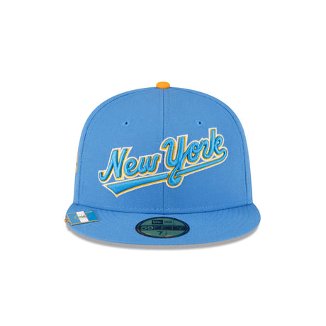 Light Blue New York Mets City Flag 59FIFTY Fitted