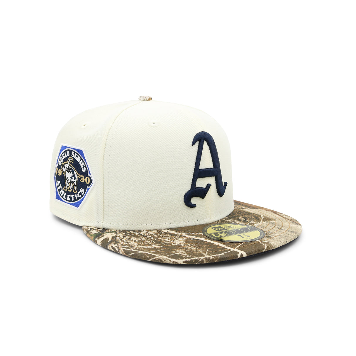 Philadelphia Athletics Real Tree Cream 59FIFTY Fitted