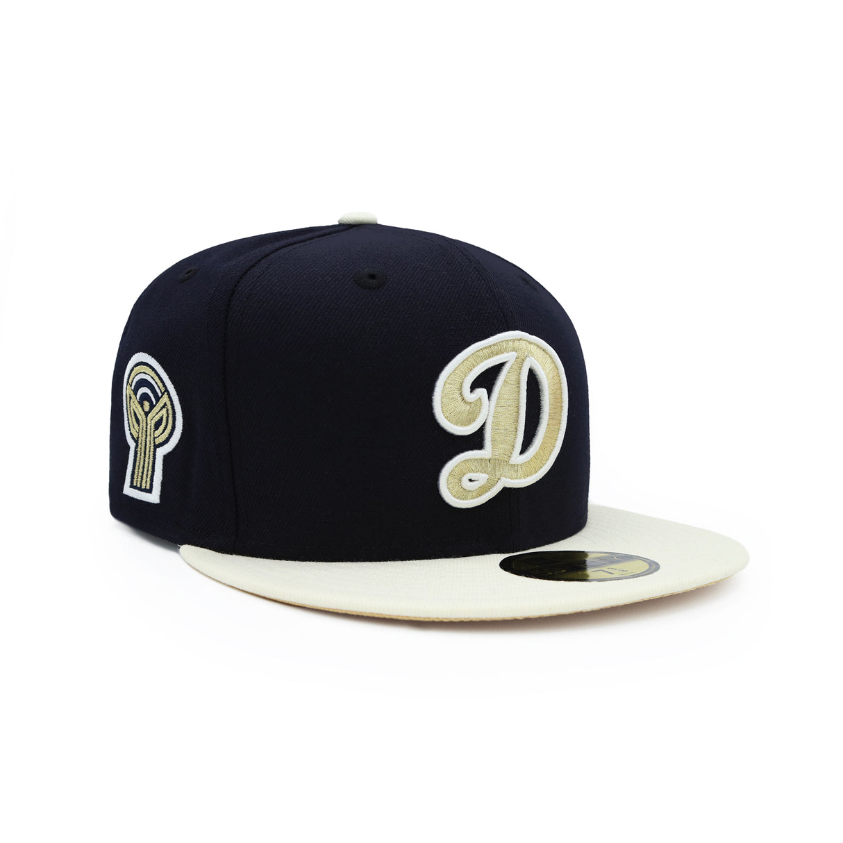 Los Angeles Dodgers Gold D Navy 59FIFTY Fitted