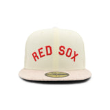 Boston Red Sox Heather Cream 59FIFTY Fitted