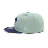 Los Angeles Dodgers Sage Blue Script 59Fifty Fitted